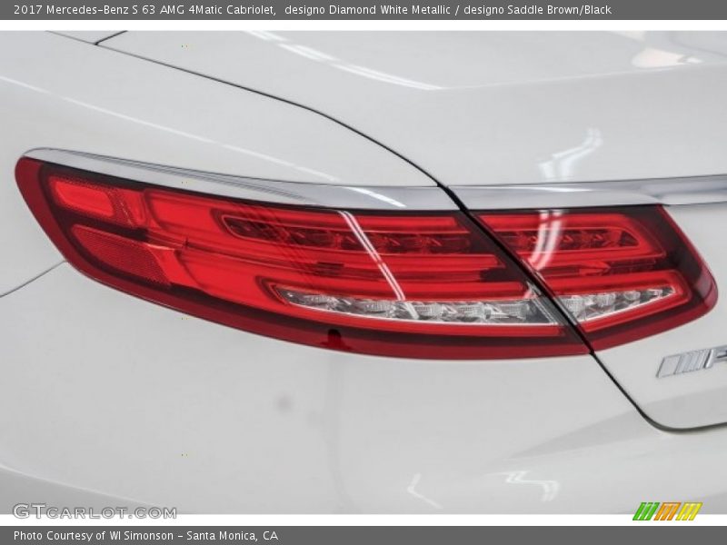 designo Diamond White Metallic / designo Saddle Brown/Black 2017 Mercedes-Benz S 63 AMG 4Matic Cabriolet