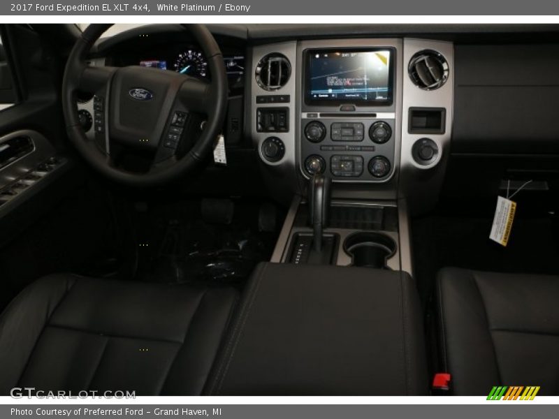 White Platinum / Ebony 2017 Ford Expedition EL XLT 4x4