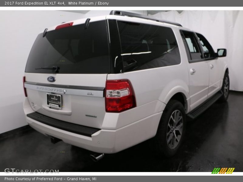 White Platinum / Ebony 2017 Ford Expedition EL XLT 4x4