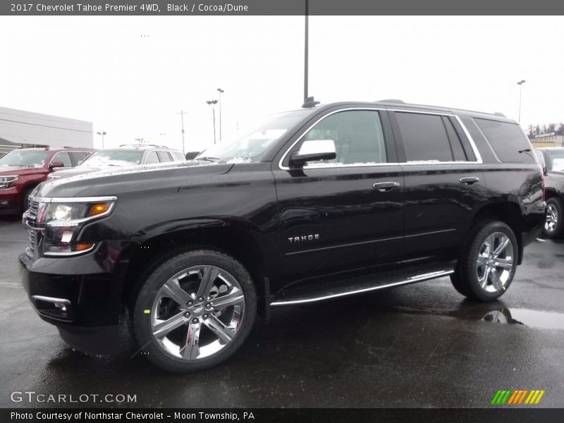 Black / Cocoa/Dune 2017 Chevrolet Tahoe Premier 4WD