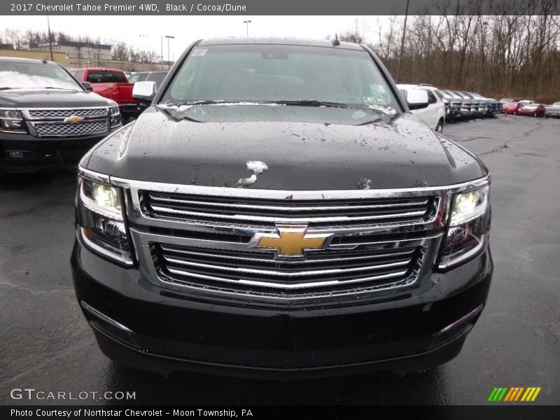 Black / Cocoa/Dune 2017 Chevrolet Tahoe Premier 4WD