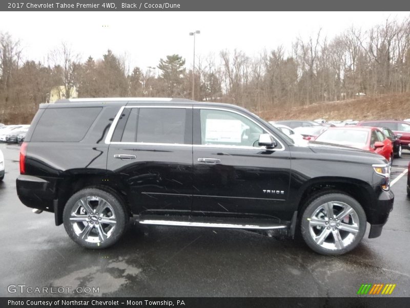 Black / Cocoa/Dune 2017 Chevrolet Tahoe Premier 4WD