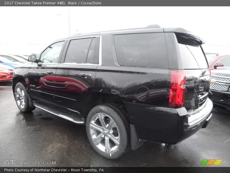 Black / Cocoa/Dune 2017 Chevrolet Tahoe Premier 4WD