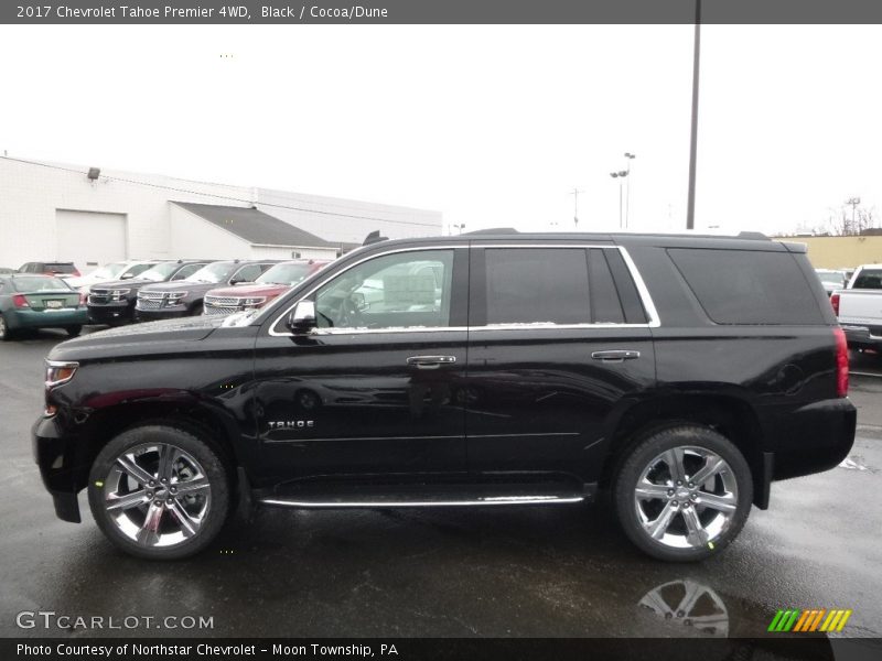 Black / Cocoa/Dune 2017 Chevrolet Tahoe Premier 4WD