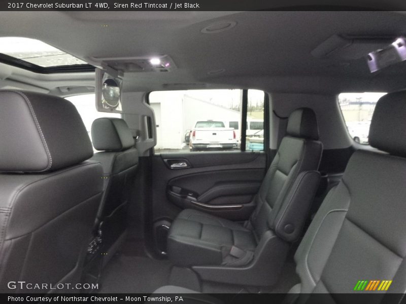 Siren Red Tintcoat / Jet Black 2017 Chevrolet Suburban LT 4WD