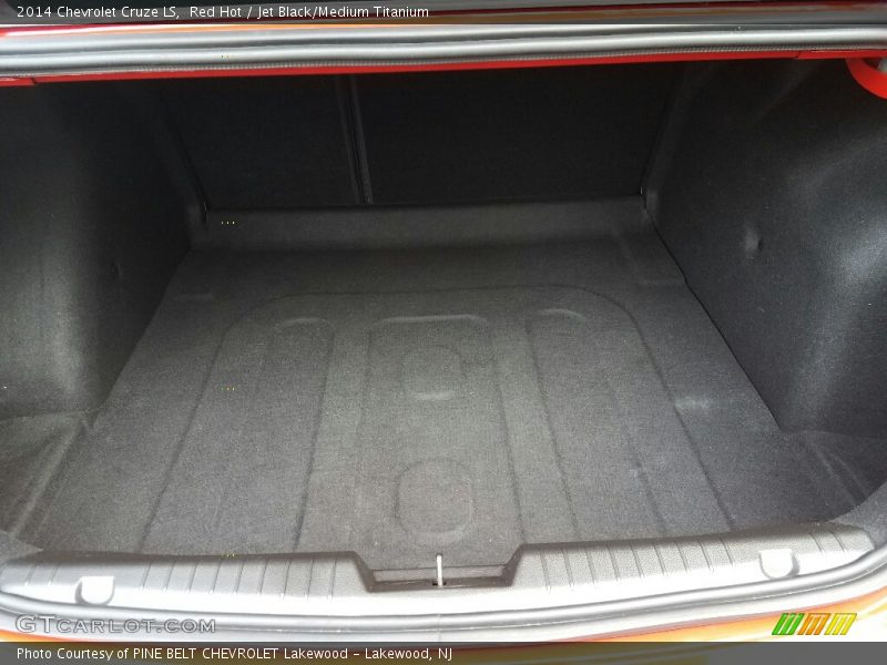 Red Hot / Jet Black/Medium Titanium 2014 Chevrolet Cruze LS