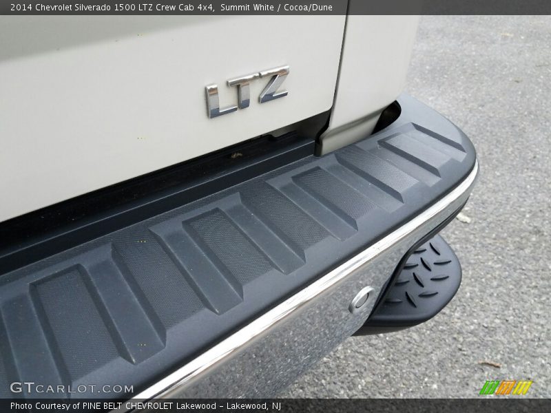 Summit White / Cocoa/Dune 2014 Chevrolet Silverado 1500 LTZ Crew Cab 4x4