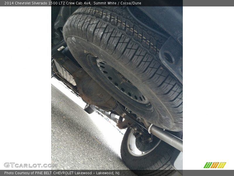 Summit White / Cocoa/Dune 2014 Chevrolet Silverado 1500 LTZ Crew Cab 4x4