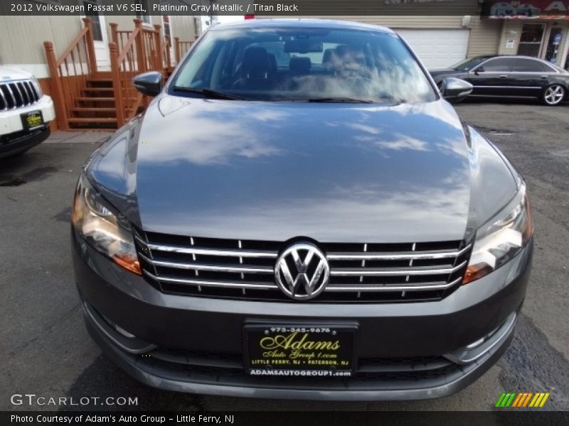 Platinum Gray Metallic / Titan Black 2012 Volkswagen Passat V6 SEL