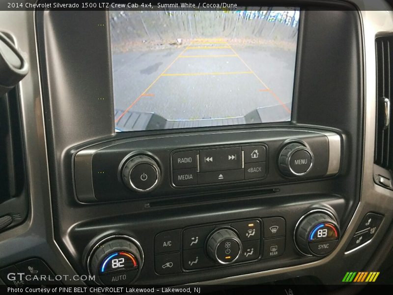 Summit White / Cocoa/Dune 2014 Chevrolet Silverado 1500 LTZ Crew Cab 4x4