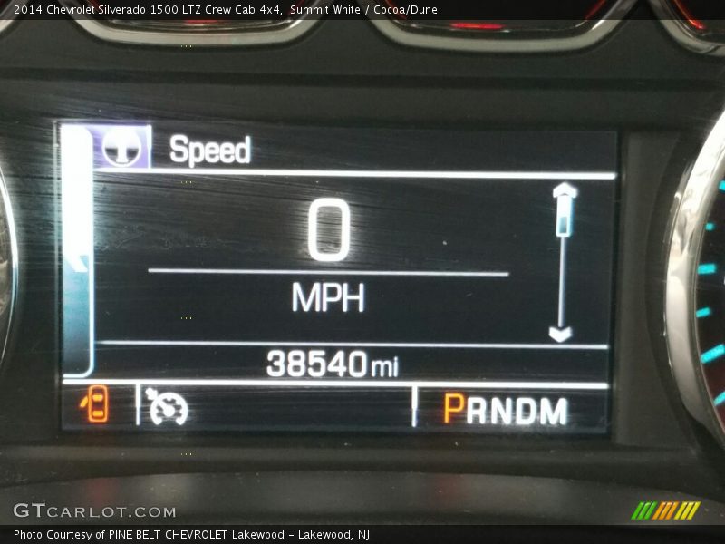 Summit White / Cocoa/Dune 2014 Chevrolet Silverado 1500 LTZ Crew Cab 4x4