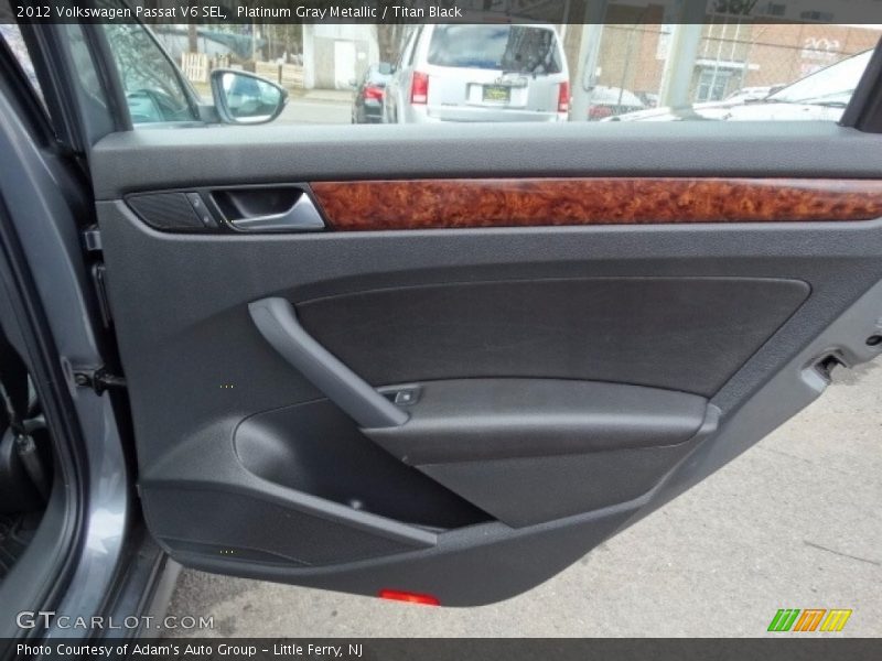Platinum Gray Metallic / Titan Black 2012 Volkswagen Passat V6 SEL