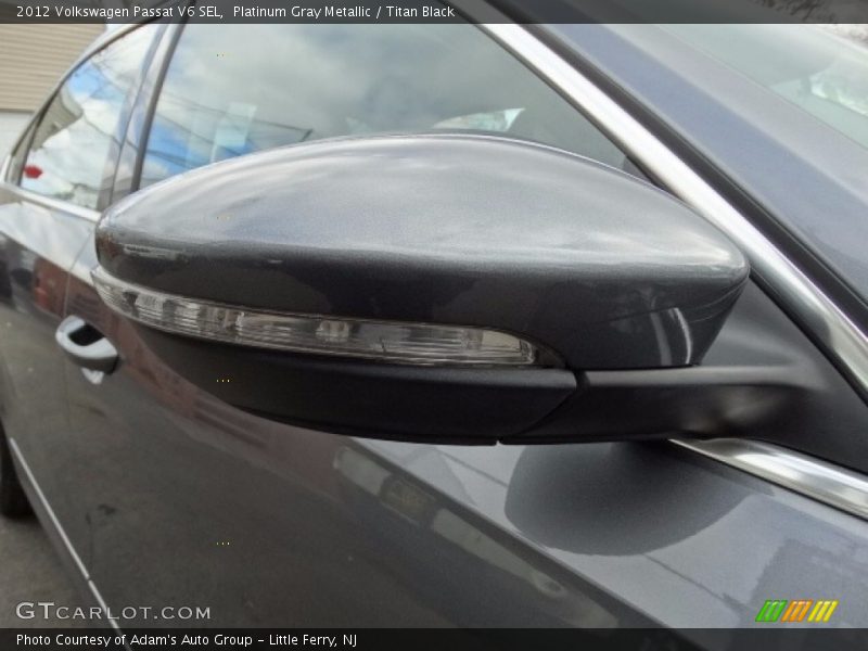 Platinum Gray Metallic / Titan Black 2012 Volkswagen Passat V6 SEL