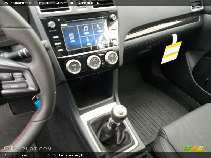 Dark Gray Metallic / Carbon Black 2017 Subaru WRX Limited