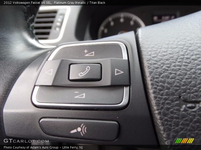Platinum Gray Metallic / Titan Black 2012 Volkswagen Passat V6 SEL