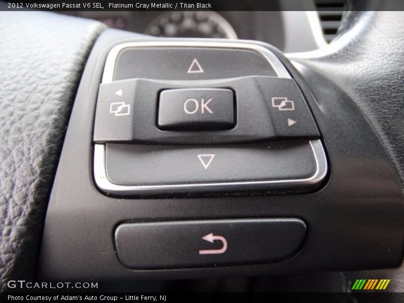 Platinum Gray Metallic / Titan Black 2012 Volkswagen Passat V6 SEL