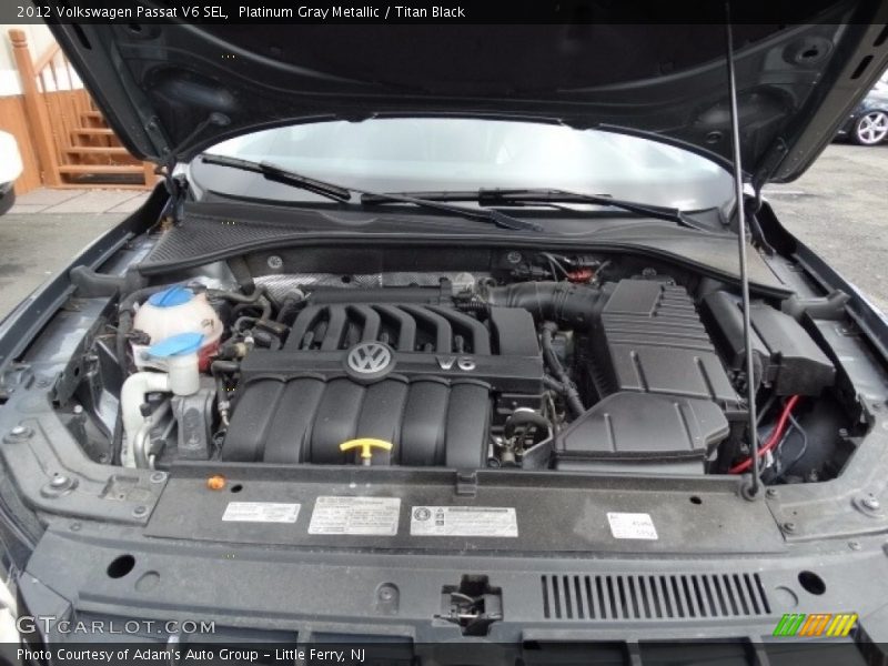 Platinum Gray Metallic / Titan Black 2012 Volkswagen Passat V6 SEL