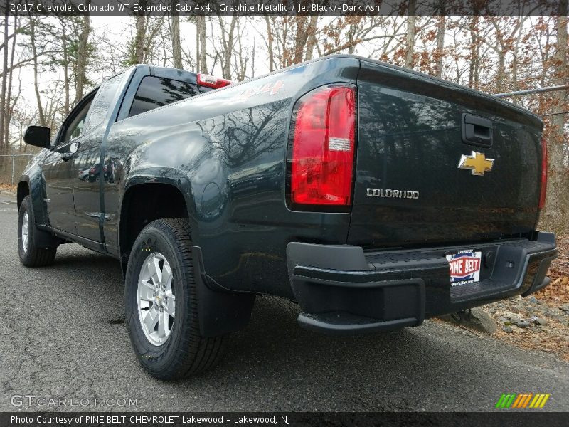 Graphite Metallic / Jet Black/­Dark Ash 2017 Chevrolet Colorado WT Extended Cab 4x4