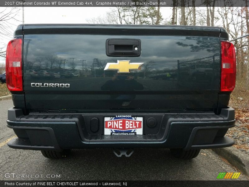 Graphite Metallic / Jet Black/­Dark Ash 2017 Chevrolet Colorado WT Extended Cab 4x4