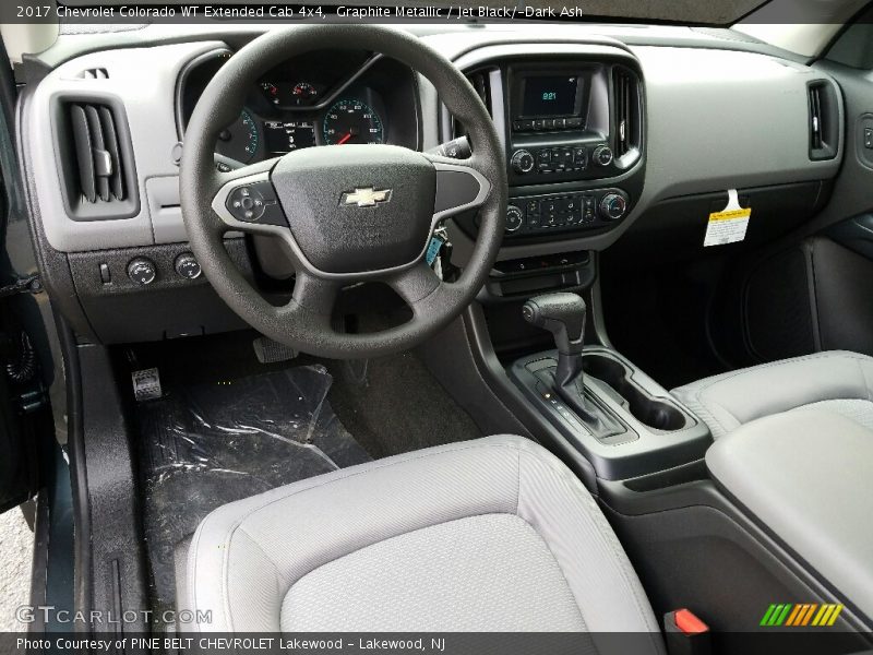 Front Seat of 2017 Colorado WT Extended Cab 4x4