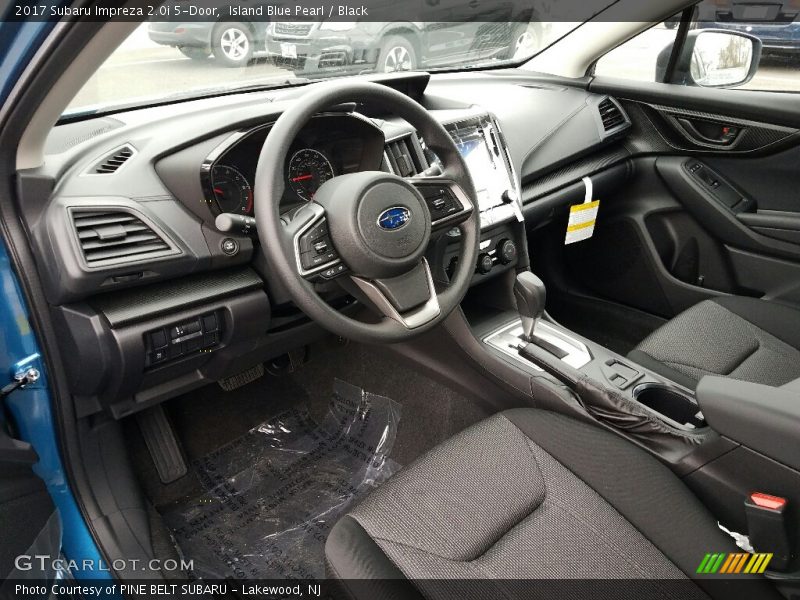  2017 Impreza 2.0i 5-Door Black Interior