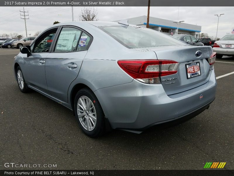 Ice Silver Metallic / Black 2017 Subaru Impreza 2.0i Premium 4-Door