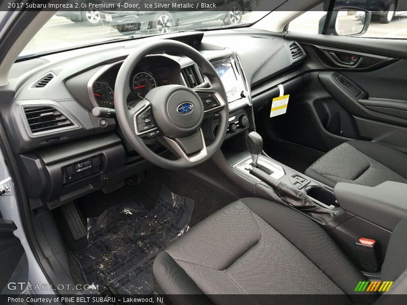 Ice Silver Metallic / Black 2017 Subaru Impreza 2.0i Premium 4-Door