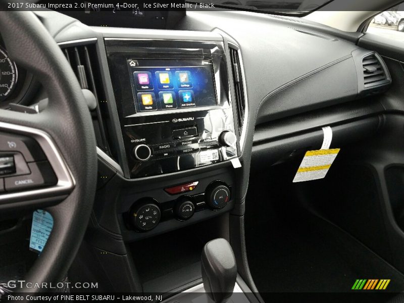 Ice Silver Metallic / Black 2017 Subaru Impreza 2.0i Premium 4-Door
