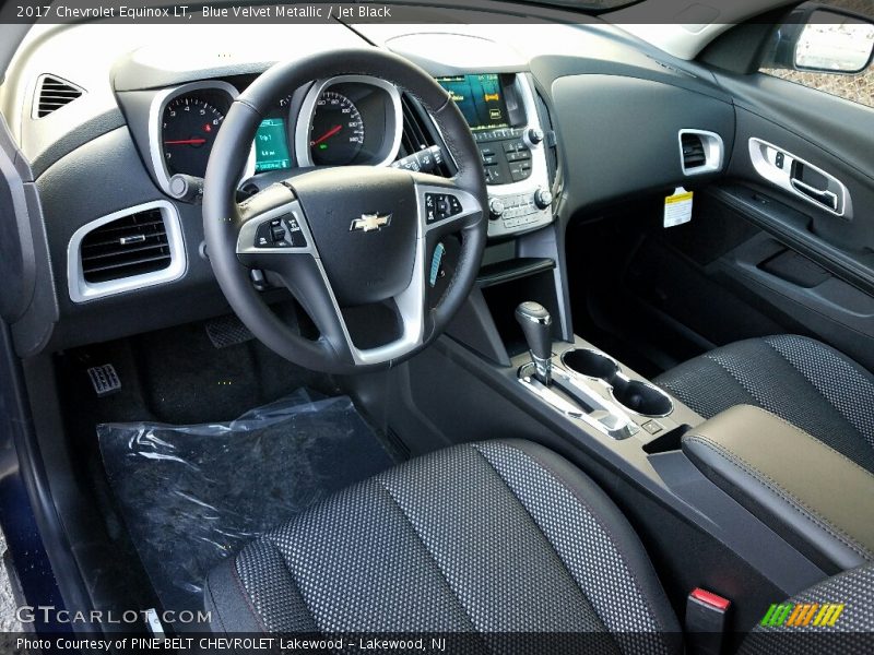 Blue Velvet Metallic / Jet Black 2017 Chevrolet Equinox LT