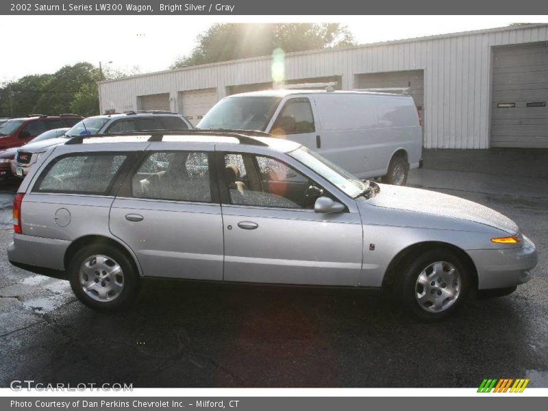 Bright Silver / Gray 2002 Saturn L Series LW300 Wagon