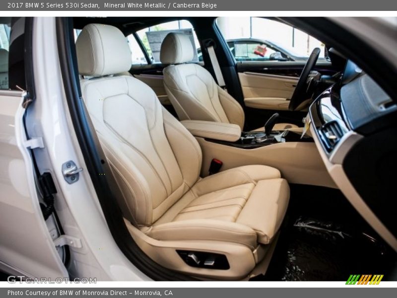  2017 5 Series 530i Sedan Canberra Beige Interior