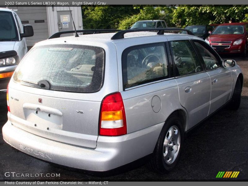 Bright Silver / Gray 2002 Saturn L Series LW300 Wagon