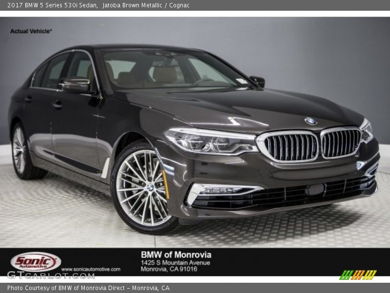 Jatoba Brown Metallic / Cognac 2017 BMW 5 Series 530i Sedan