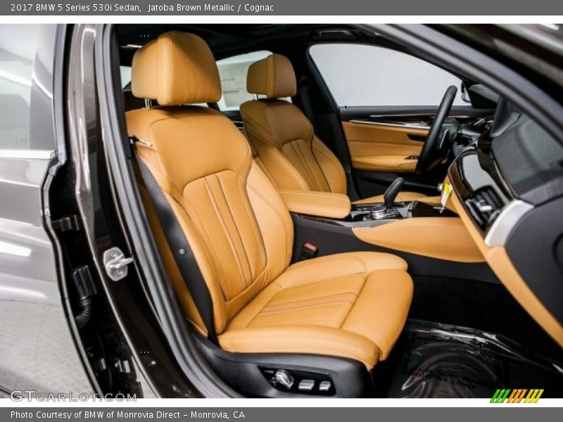  2017 5 Series 530i Sedan Cognac Interior