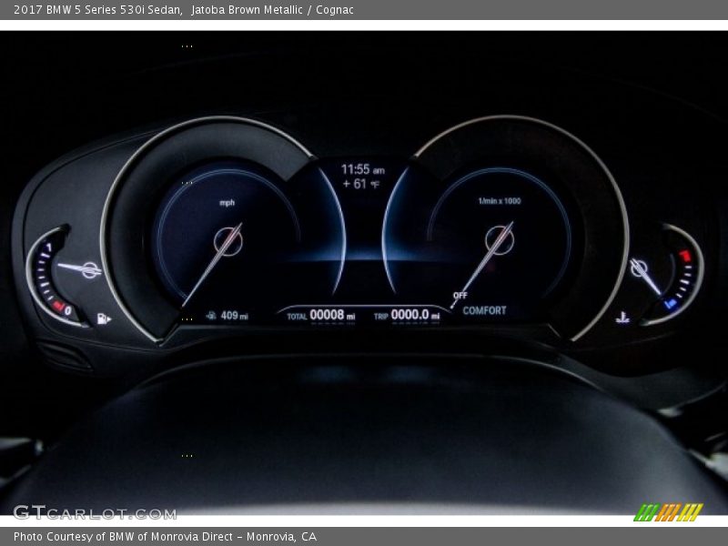  2017 5 Series 530i Sedan 530i Sedan Gauges