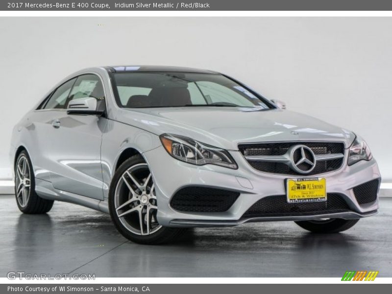 Front 3/4 View of 2017 E 400 Coupe