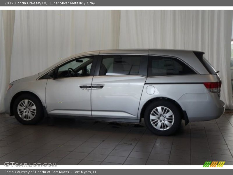 Lunar Silver Metallic / Gray 2017 Honda Odyssey LX