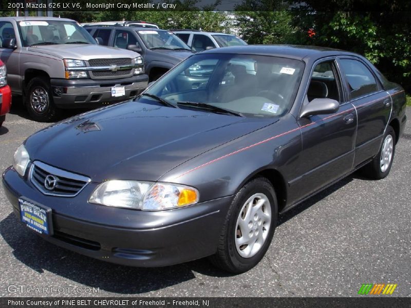 Moonlight Gray Metallic / Gray 2001 Mazda 626 LX V6