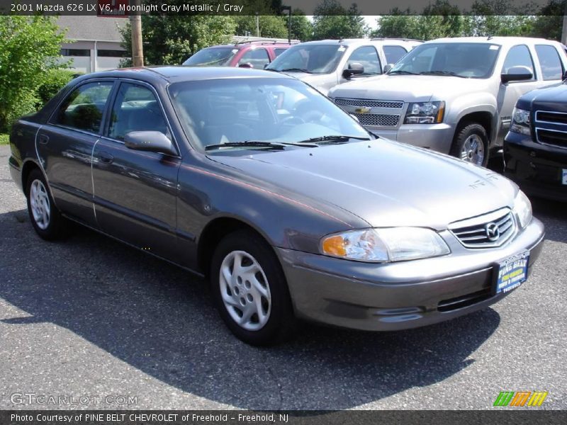 Moonlight Gray Metallic / Gray 2001 Mazda 626 LX V6