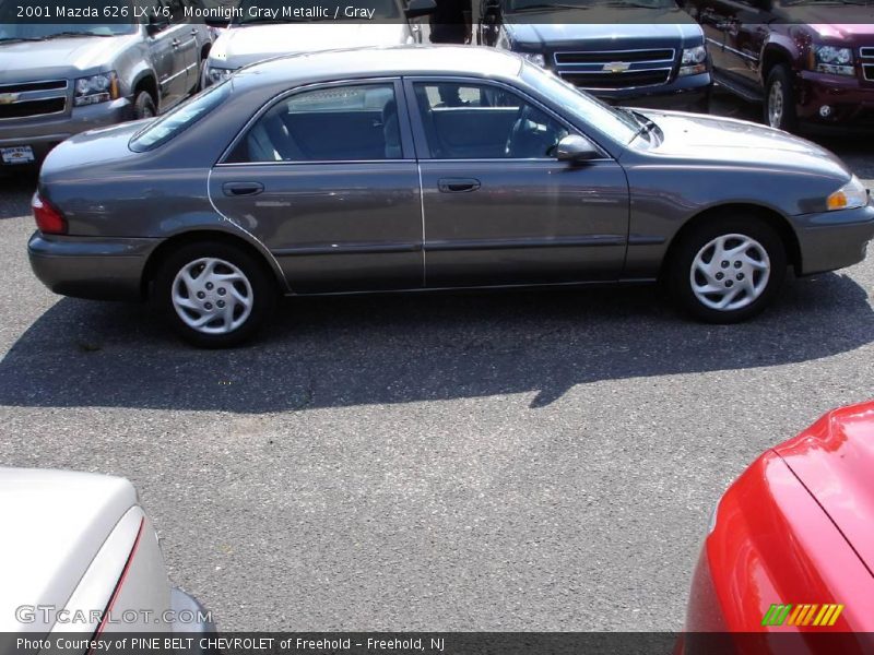 Moonlight Gray Metallic / Gray 2001 Mazda 626 LX V6