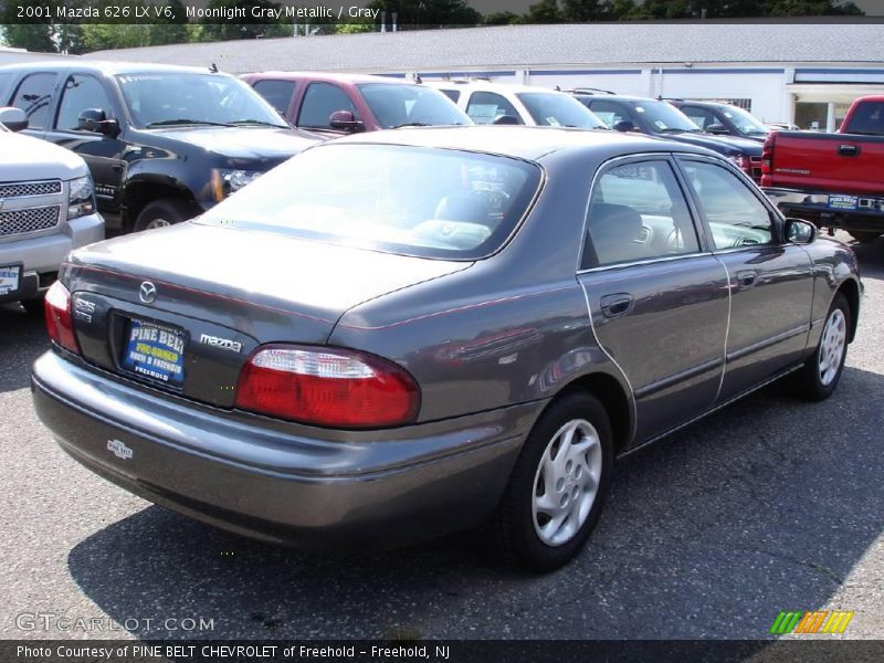 Moonlight Gray Metallic / Gray 2001 Mazda 626 LX V6