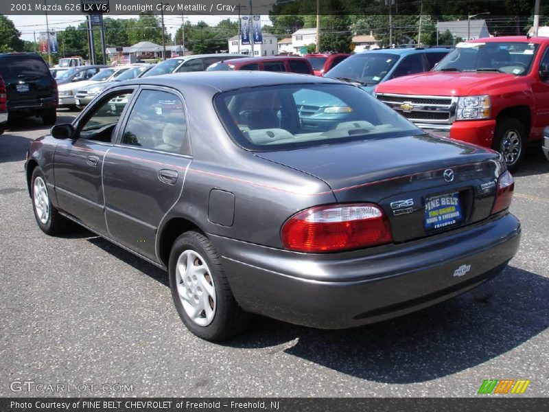 Moonlight Gray Metallic / Gray 2001 Mazda 626 LX V6