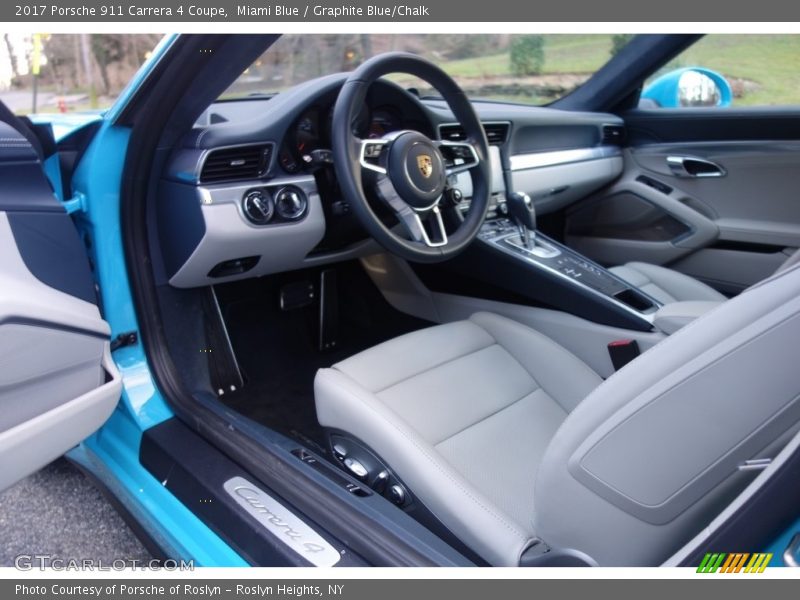 Front Seat of 2017 911 Carrera 4 Coupe