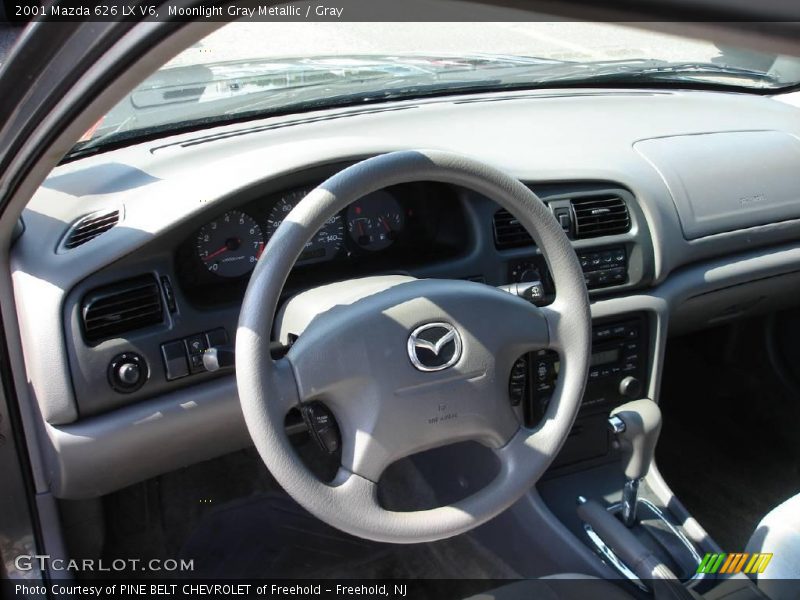 Moonlight Gray Metallic / Gray 2001 Mazda 626 LX V6