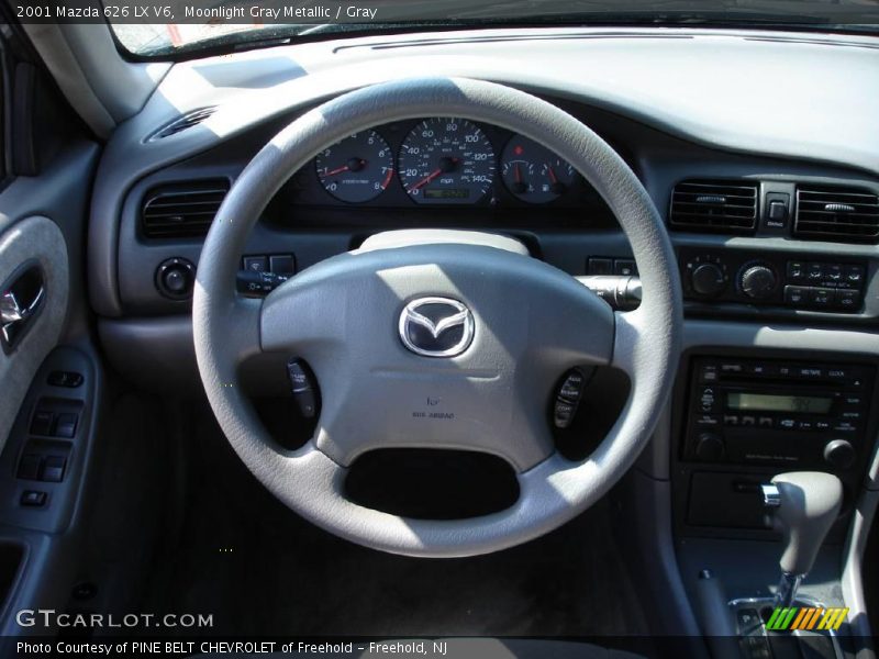 Moonlight Gray Metallic / Gray 2001 Mazda 626 LX V6