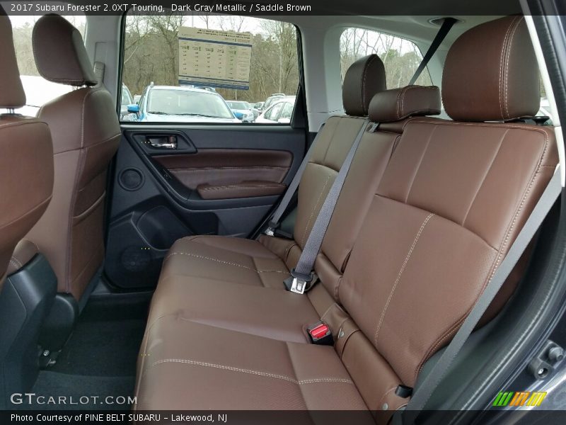 Rear Seat of 2017 Forester 2.0XT Touring