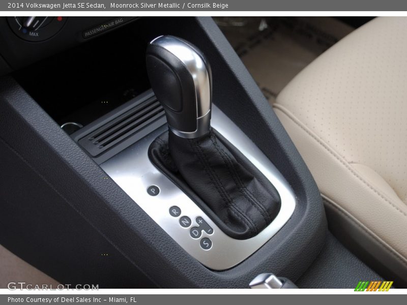 Moonrock Silver Metallic / Cornsilk Beige 2014 Volkswagen Jetta SE Sedan