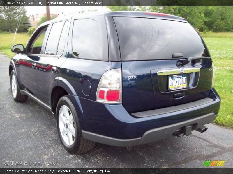Crystal Blue Metallic / Desert Sand 2007 Saab 9-7X 5.3i