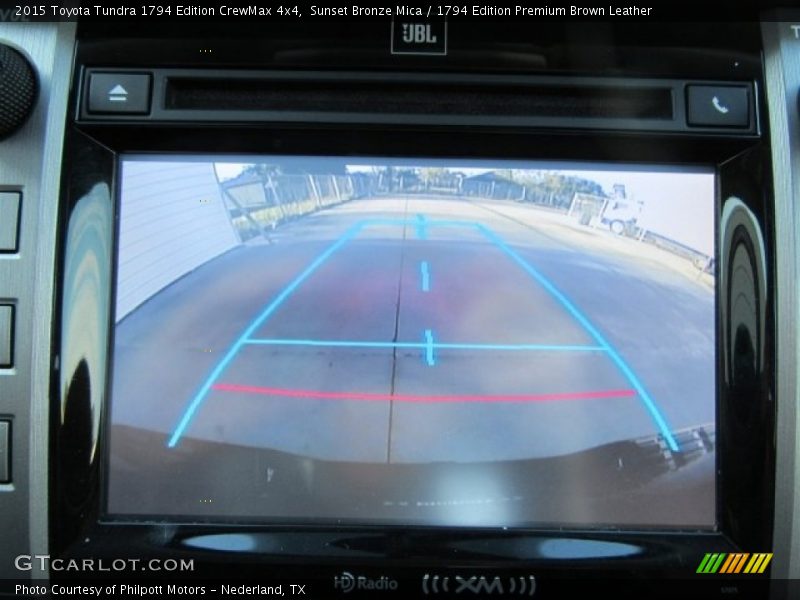 Sunset Bronze Mica / 1794 Edition Premium Brown Leather 2015 Toyota Tundra 1794 Edition CrewMax 4x4