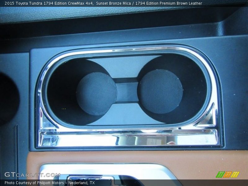 Sunset Bronze Mica / 1794 Edition Premium Brown Leather 2015 Toyota Tundra 1794 Edition CrewMax 4x4